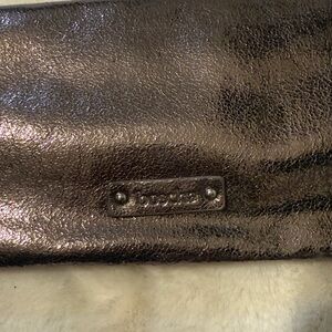 Shimmering Silver Clutch